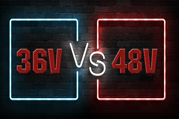36V VS 48V Battery - Booant