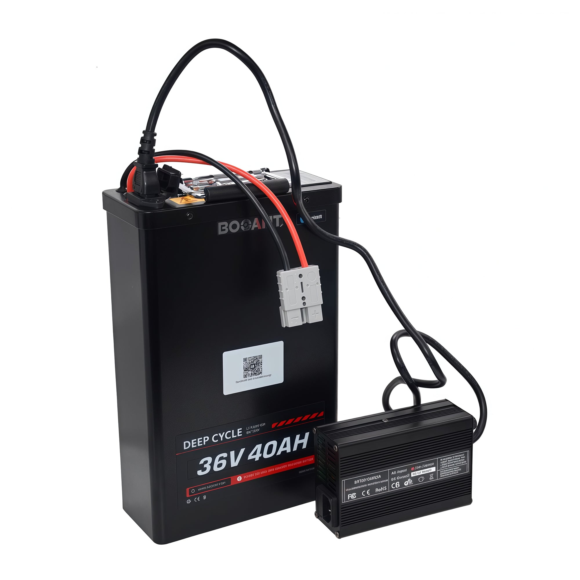 36V 40AH Lithium Battery with Samsung 50G Cells & Bluetooth BMS - 1440Wh Power Solution