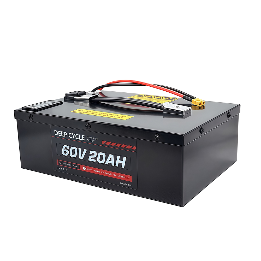 60V 20Ah Lithium Battery for Electric Scooter | Samsung 50G Cells | Metal Case | Bluetooth BMS