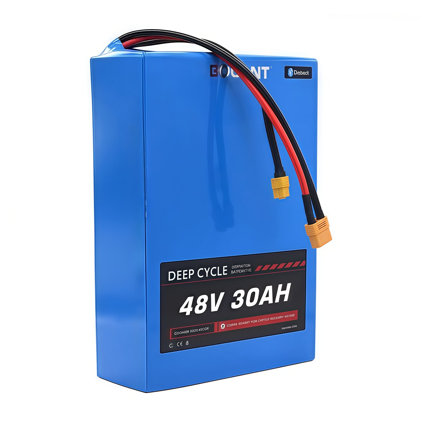 48V 30Ah E-Bike Battery with Samsung 50G Cells & Bluetooth BMS - 1440Wh Long-Range Power