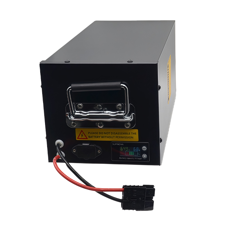 20S 60V 64V 30AH LiFePo4 Battery With Metal Casing