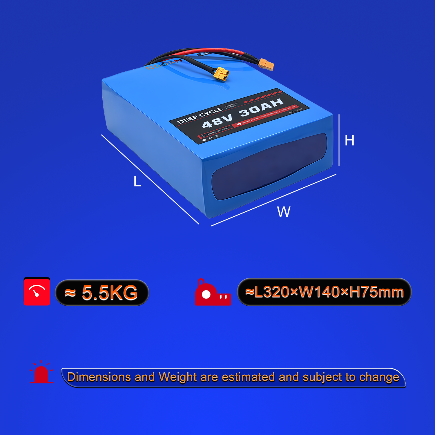 48V 30Ah E-Bike Battery with Samsung 50G Cells & Bluetooth BMS - 1440Wh Long-Range Power