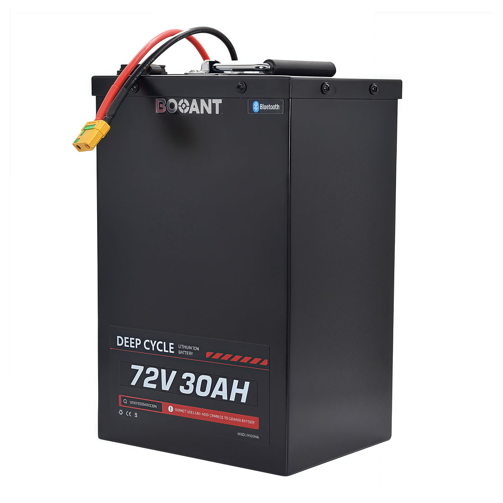 72V 30AH Samsung 21700-50G Smart Battery with Bluetooth Monitoring & Waterproof Metal Case