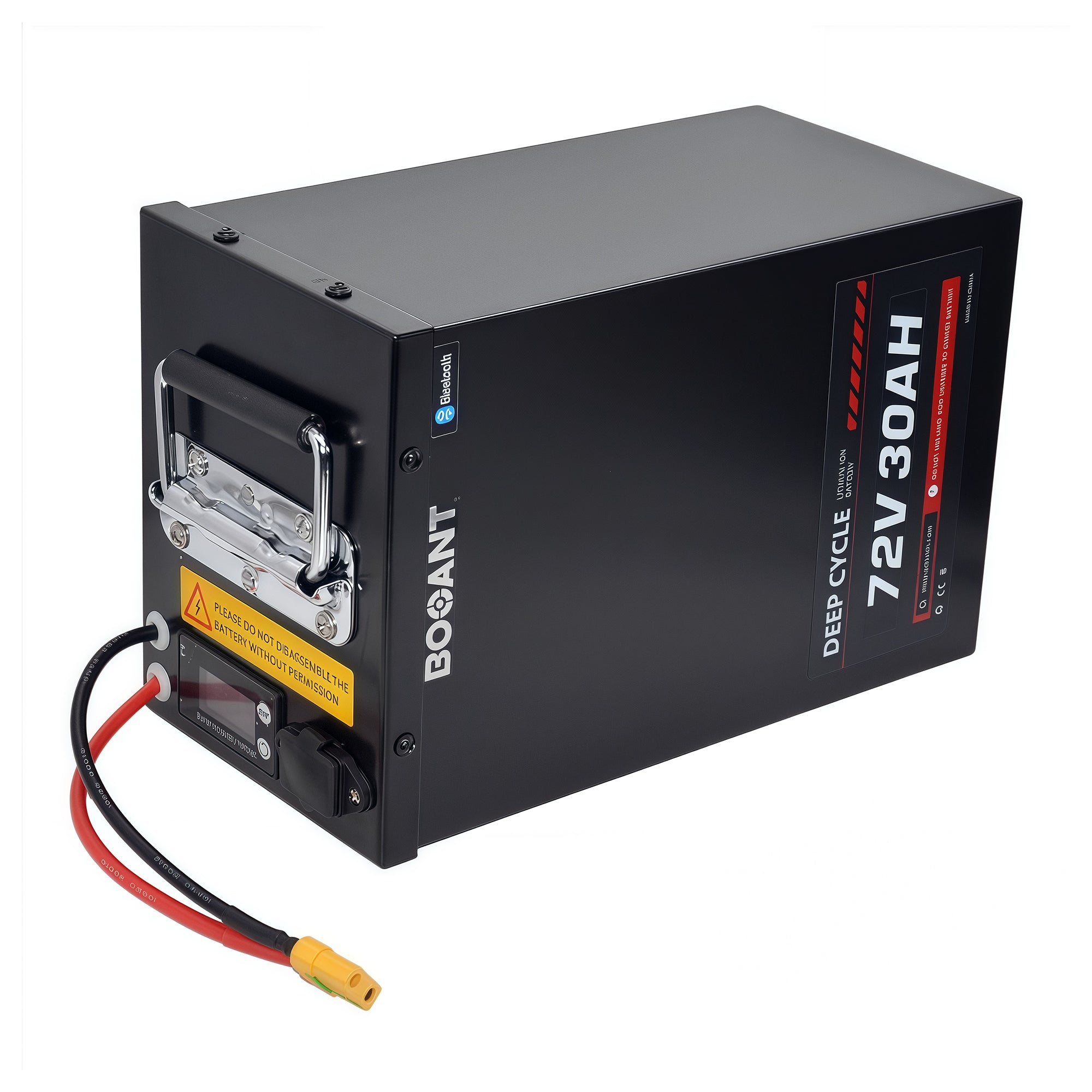 72V 30AH Samsung 21700-50G Smart Battery with Bluetooth Monitoring & Waterproof Metal Case