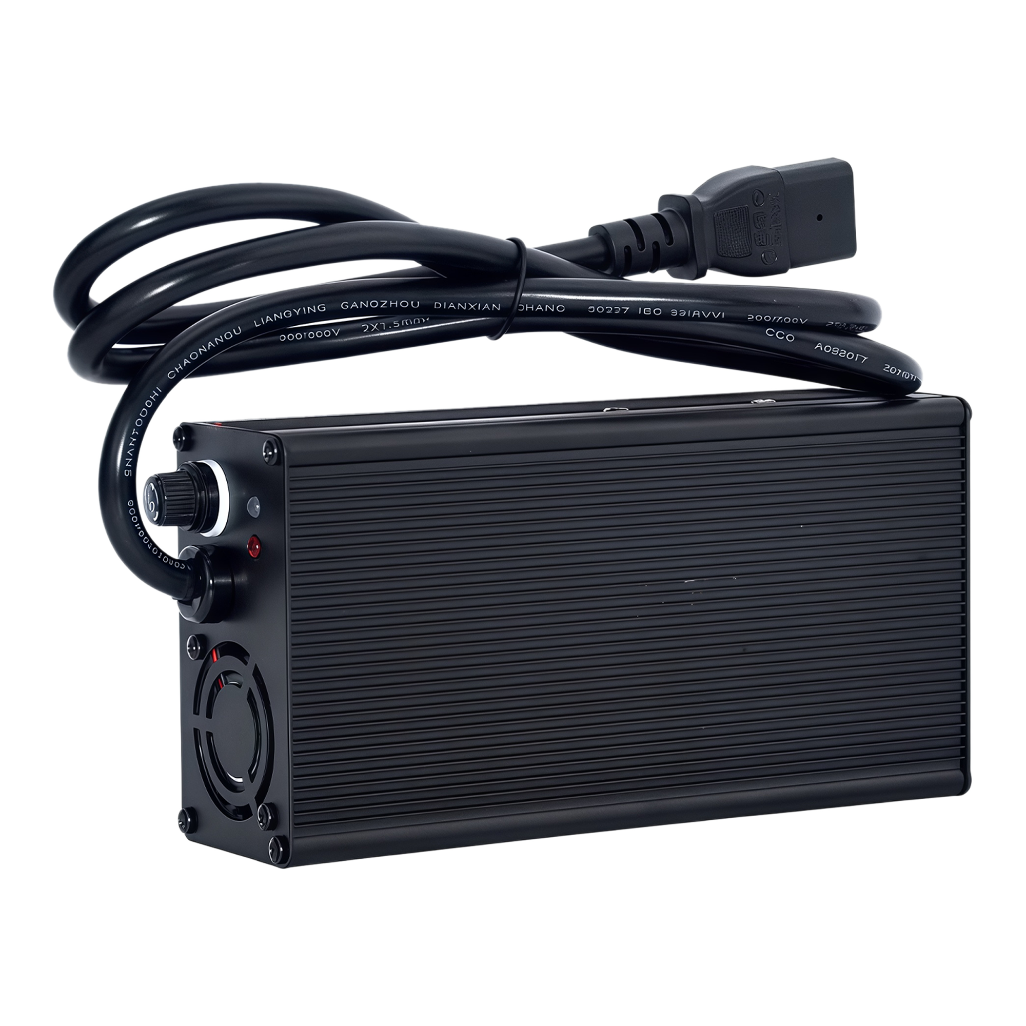 42V 5A/10A Lithium Battery Charger - 420W Fast Charging for 36V Li-ion, Global Voltage & Aluminum Cooling