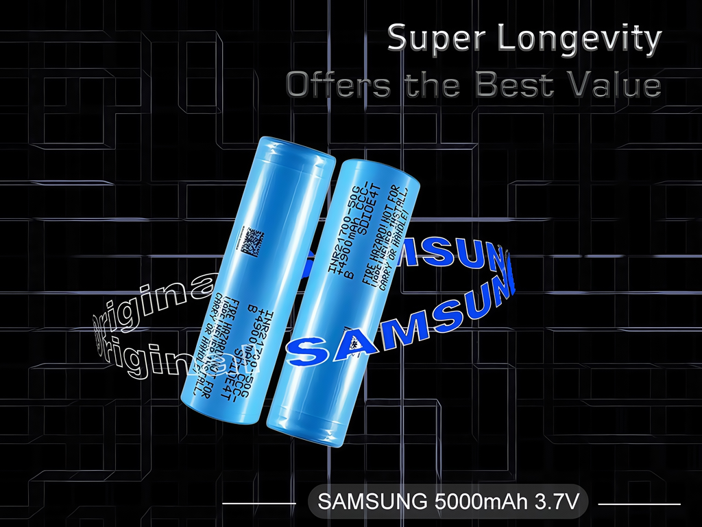 Powered By Original Samsung Cells