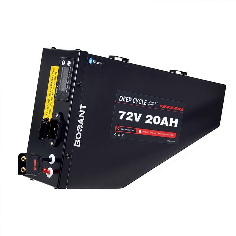 72V 20AH Triangular E-Bike Battery | Samsung 50G Cells | Smart Bluetooth BMS | Metal Case