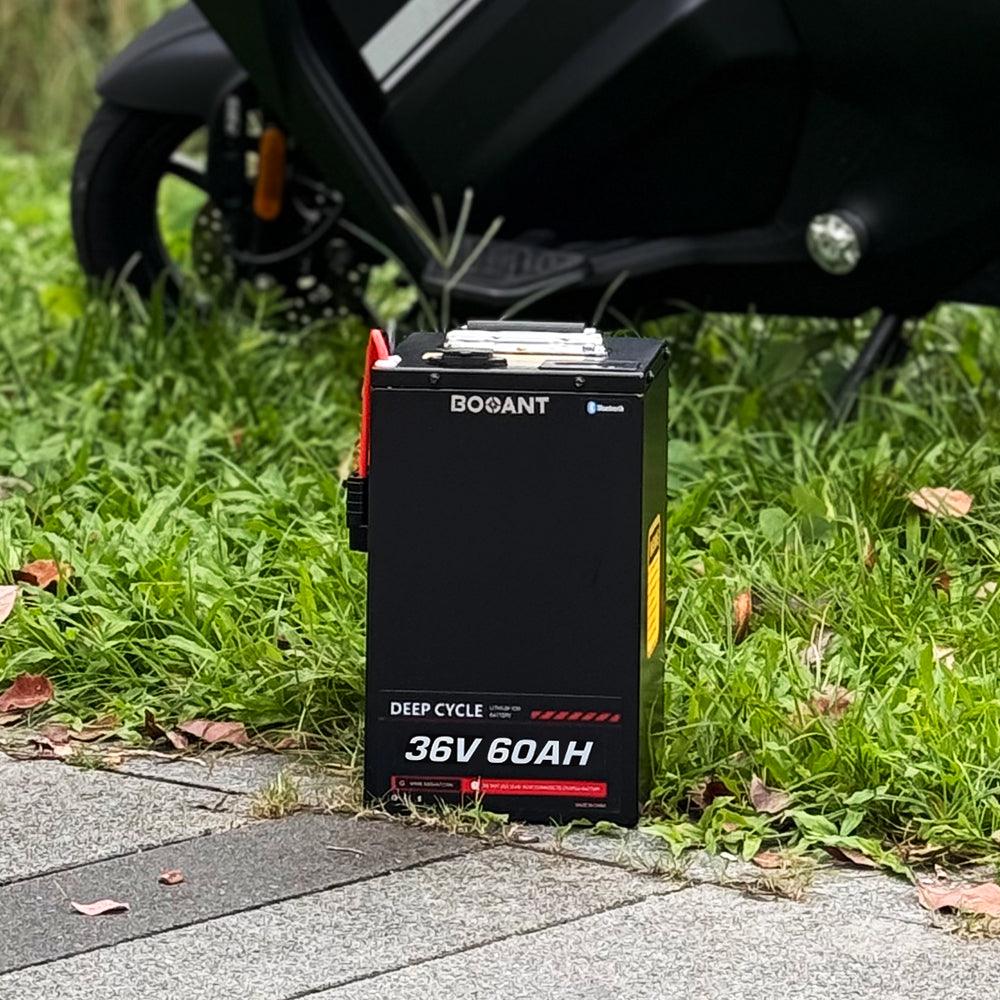 BOOANT 36V 60Ah Lithium Battery With Metal Shell - Booant